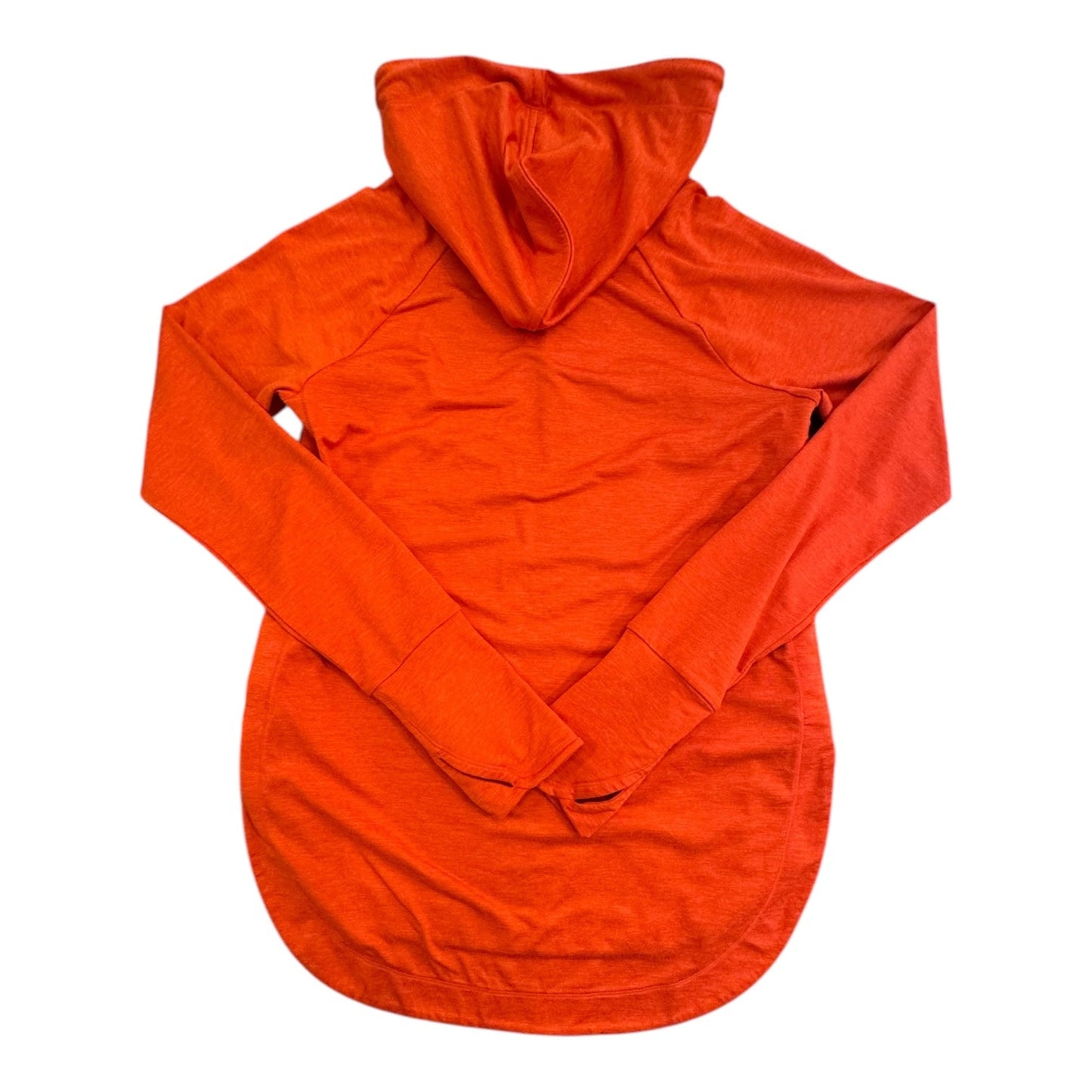 Athletic Top Ls Hoodie By Athleta In Orange, Size:Xs