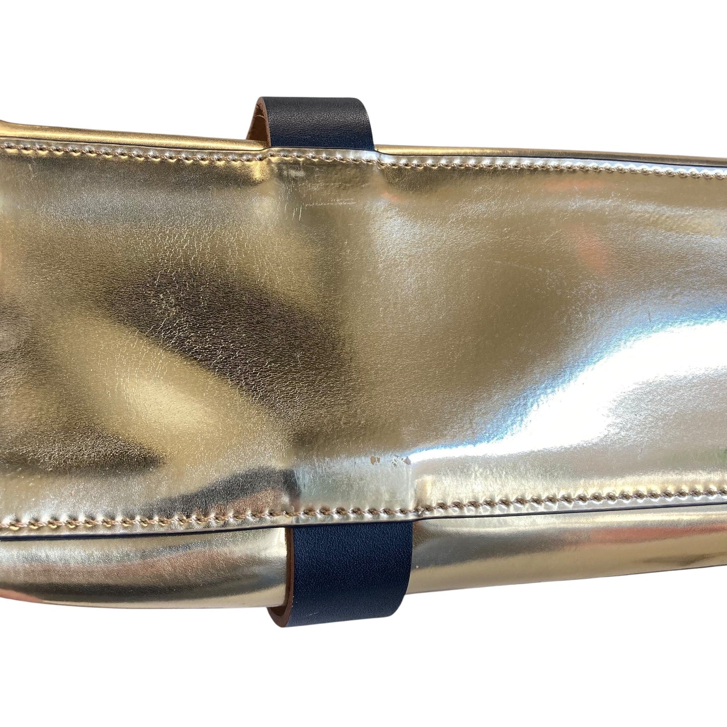 Tote Designer By Kate Spade In Gold, Size:Medium