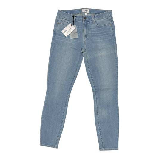 Jeans Skinny By Paige In Blue Denim, Size:8