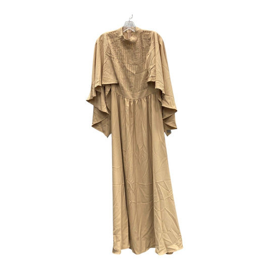 Dress Casual Maxi By Shein In Tan, Size:S