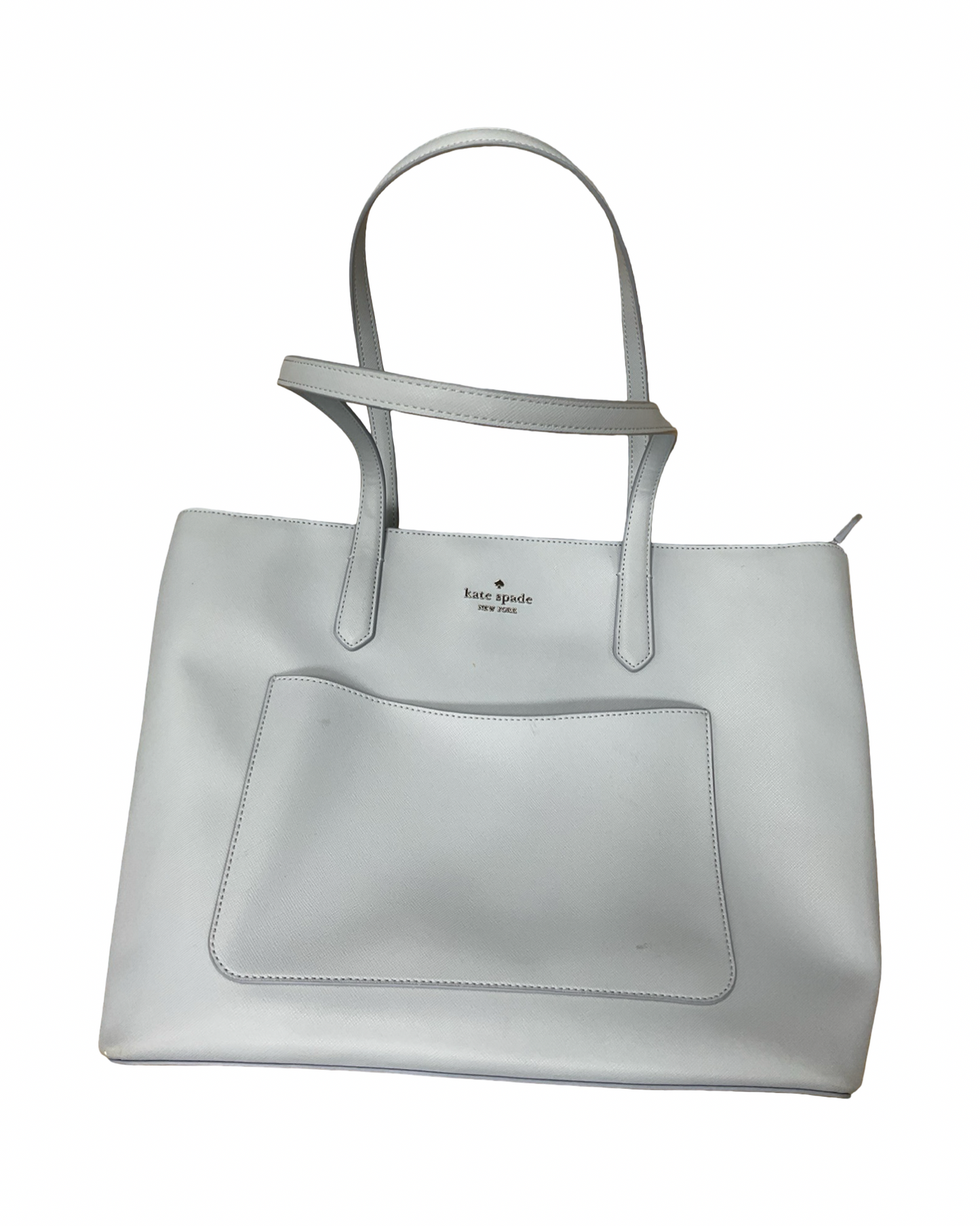 Tote Designer By Kate Spade In Blue, Size:Large