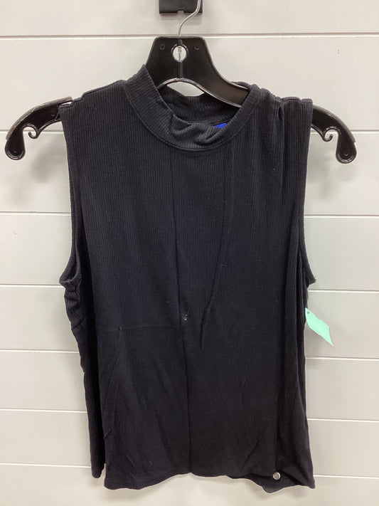 Top Sleeveless By Apt 9 In Black, Size:S