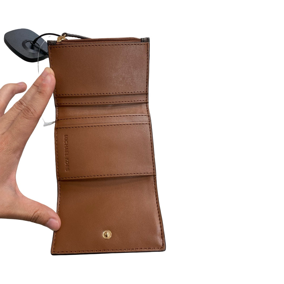 Wallet Designer By Michael Kors In Brown, Size:Small