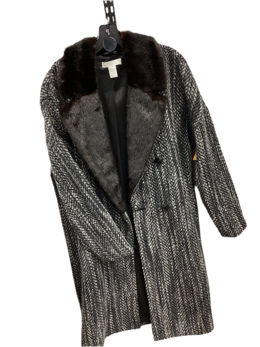 Coat Trench Coat By H&M In Brown, Size:M