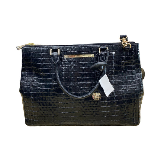 Handbag Designer By Brahmin In Black, Size:Large