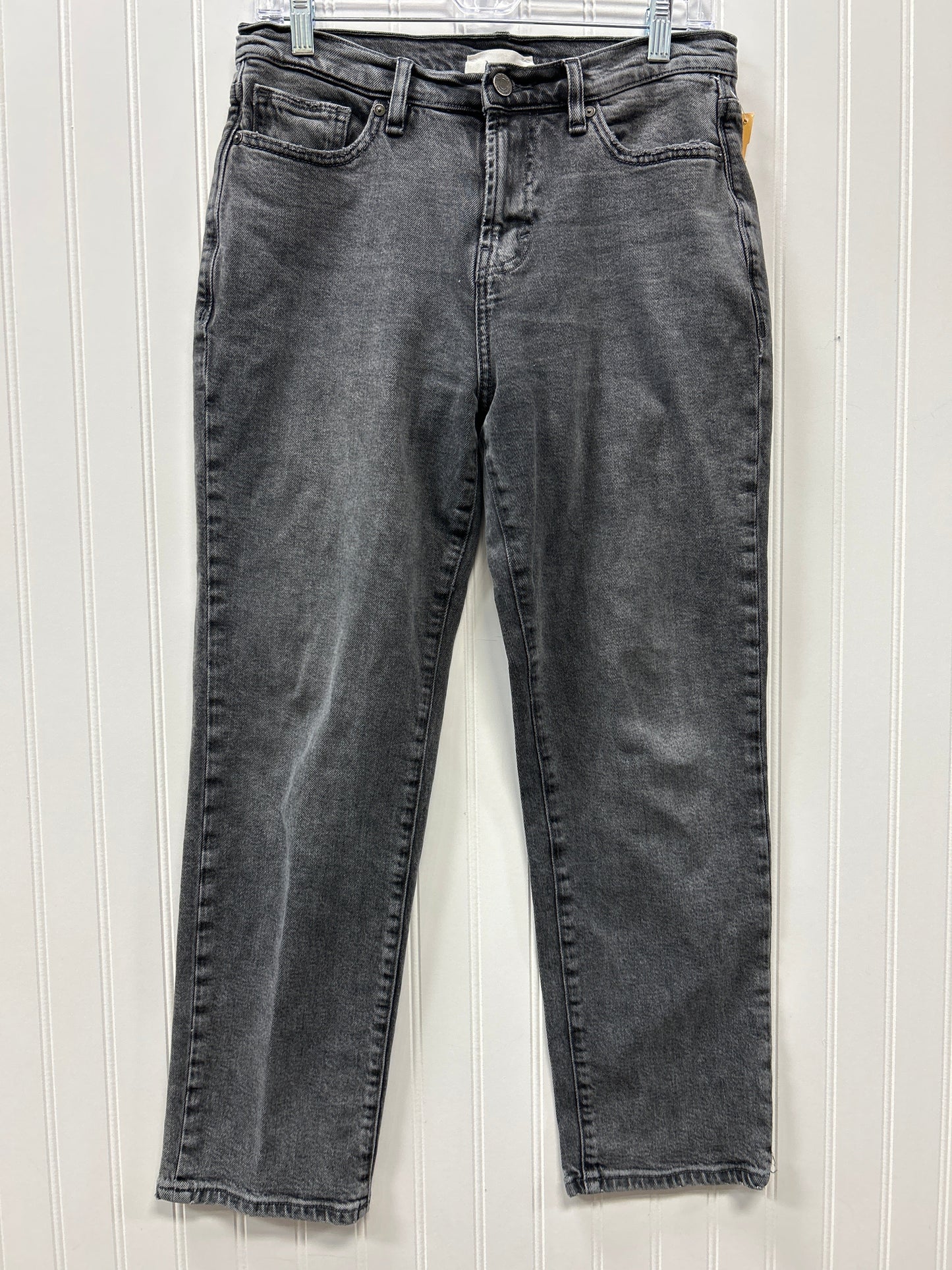 Jeans Straight By Habitat In Grey Denim, Size:0