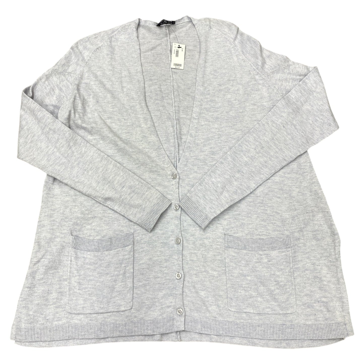Cardigan By Limited In Grey, Size:S