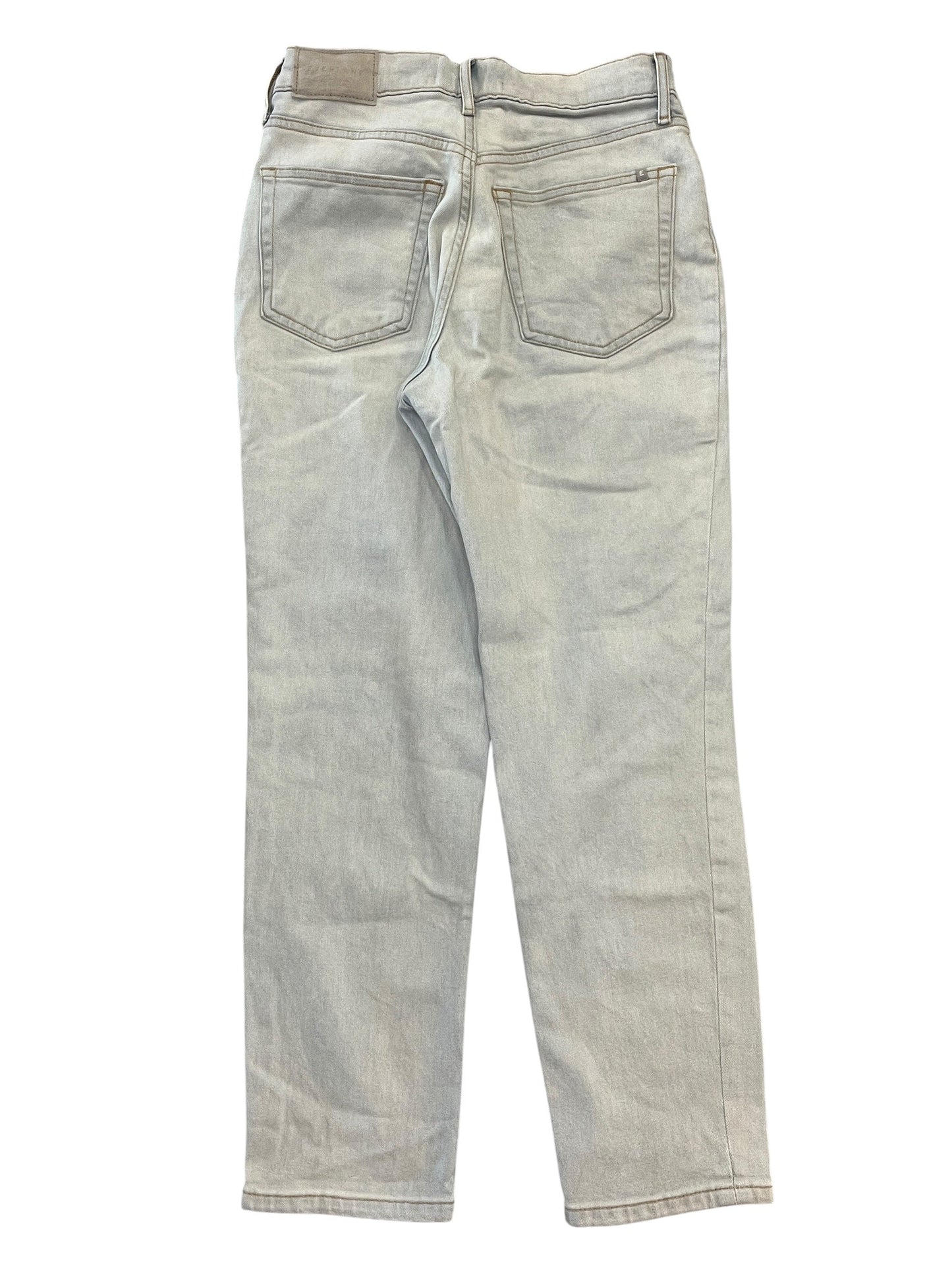 Jeans Cropped By Everlane In Blue Denim, Size:00