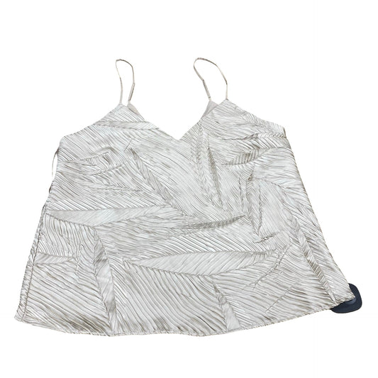 Top Sleeveless By Greylin In Tan, Size:M