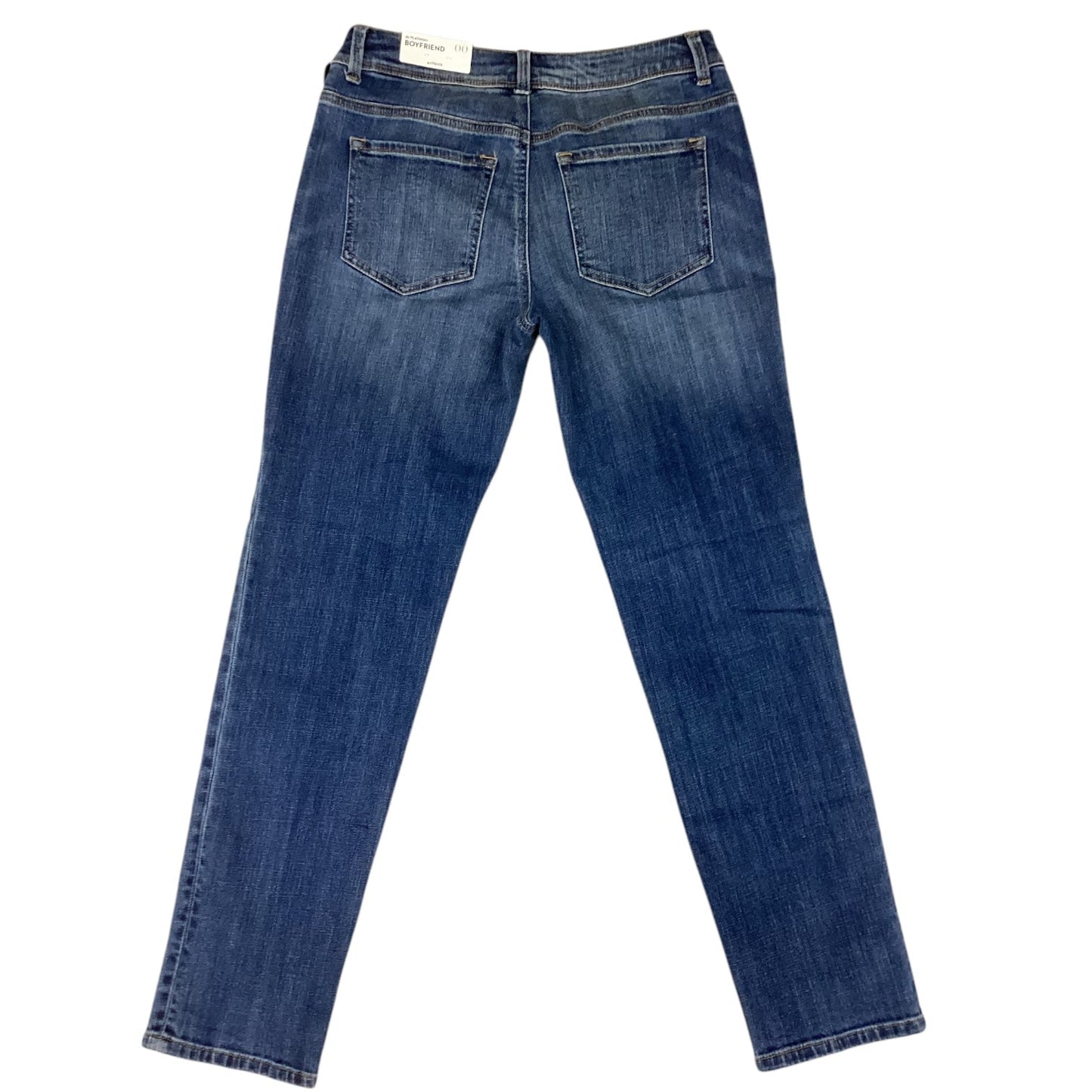 Jeans Straight By Chicos In Blue Denim, Size: 0