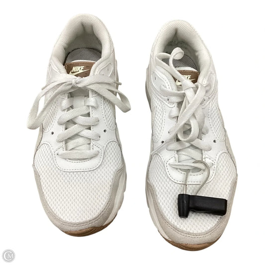 Shoes Athletic By Nike In White, Size: 6