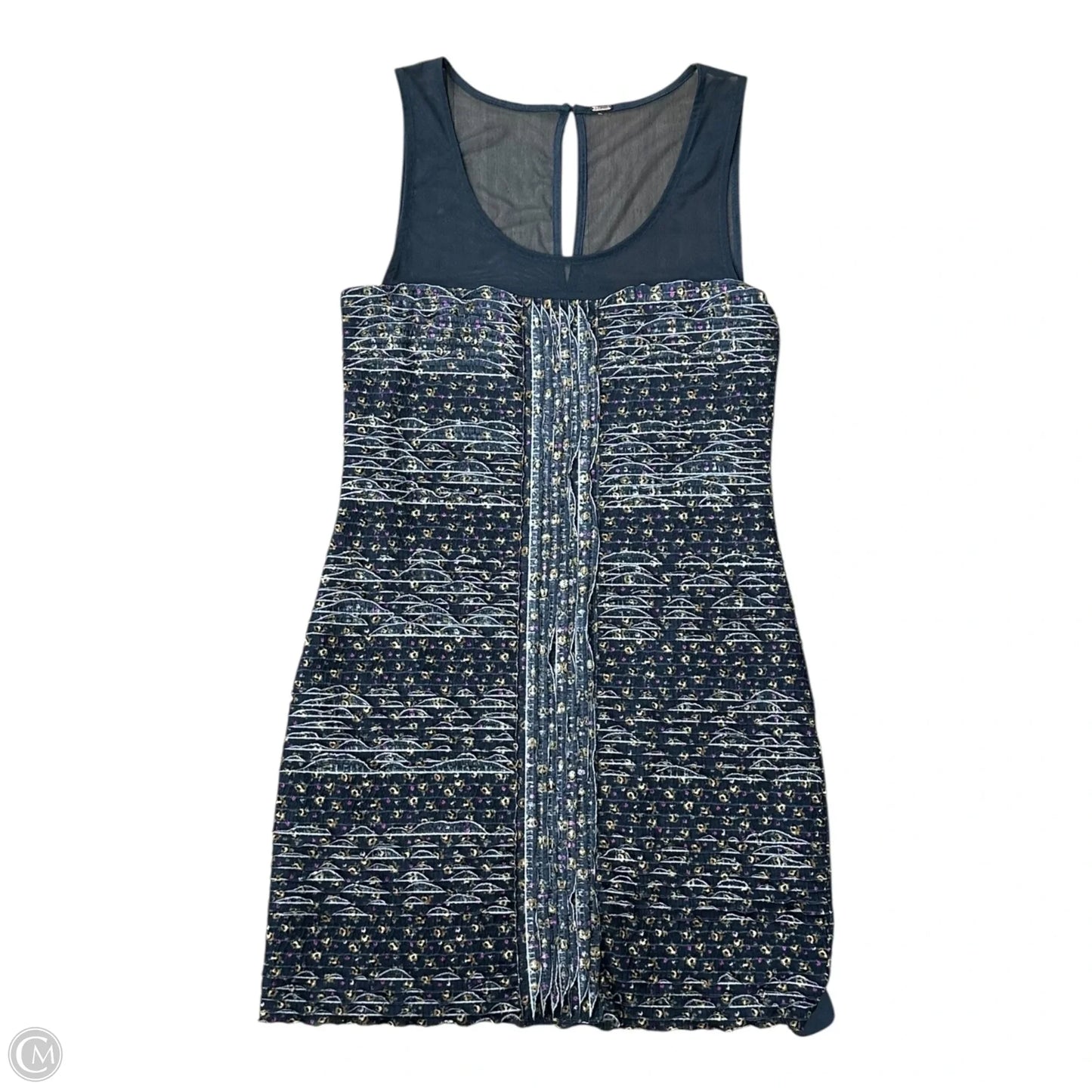 Dress Casual Short By Free People In Grey & Pink, Size: M