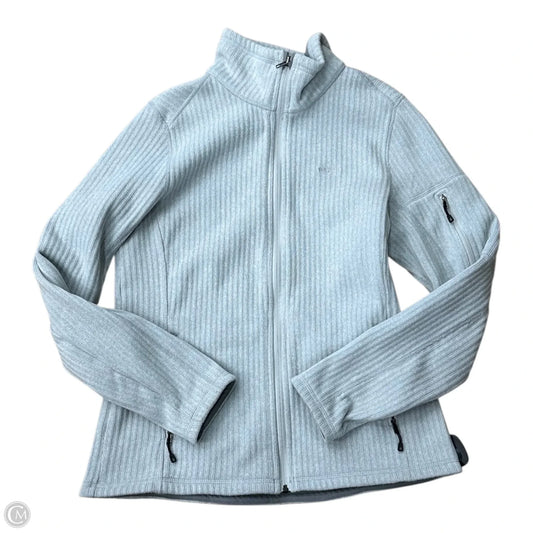 Jacket Fleece By Patagonia In Grey, Size: L