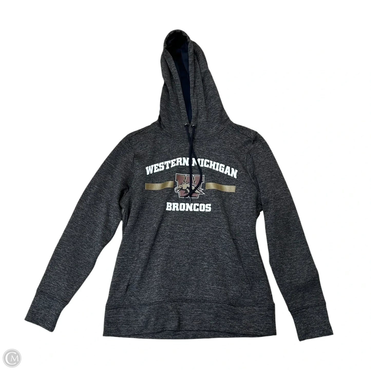 Athletic Sweatshirt Hoodie By Clothes Mentor In Brown, Size: S