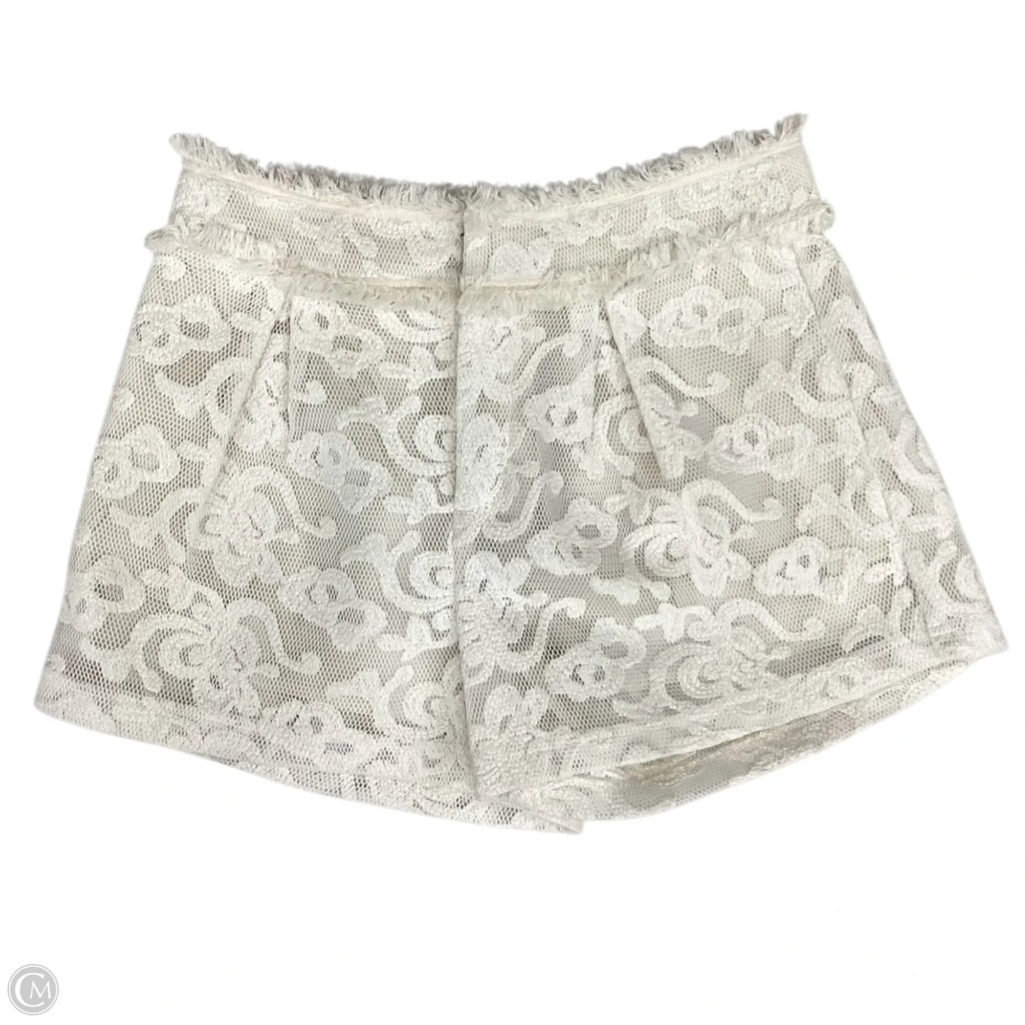Shorts By Clothes Mentor In Cream, Size: 4