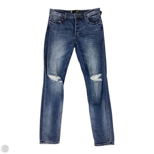 Jeans Straight By Kut In Blue, Size: 6