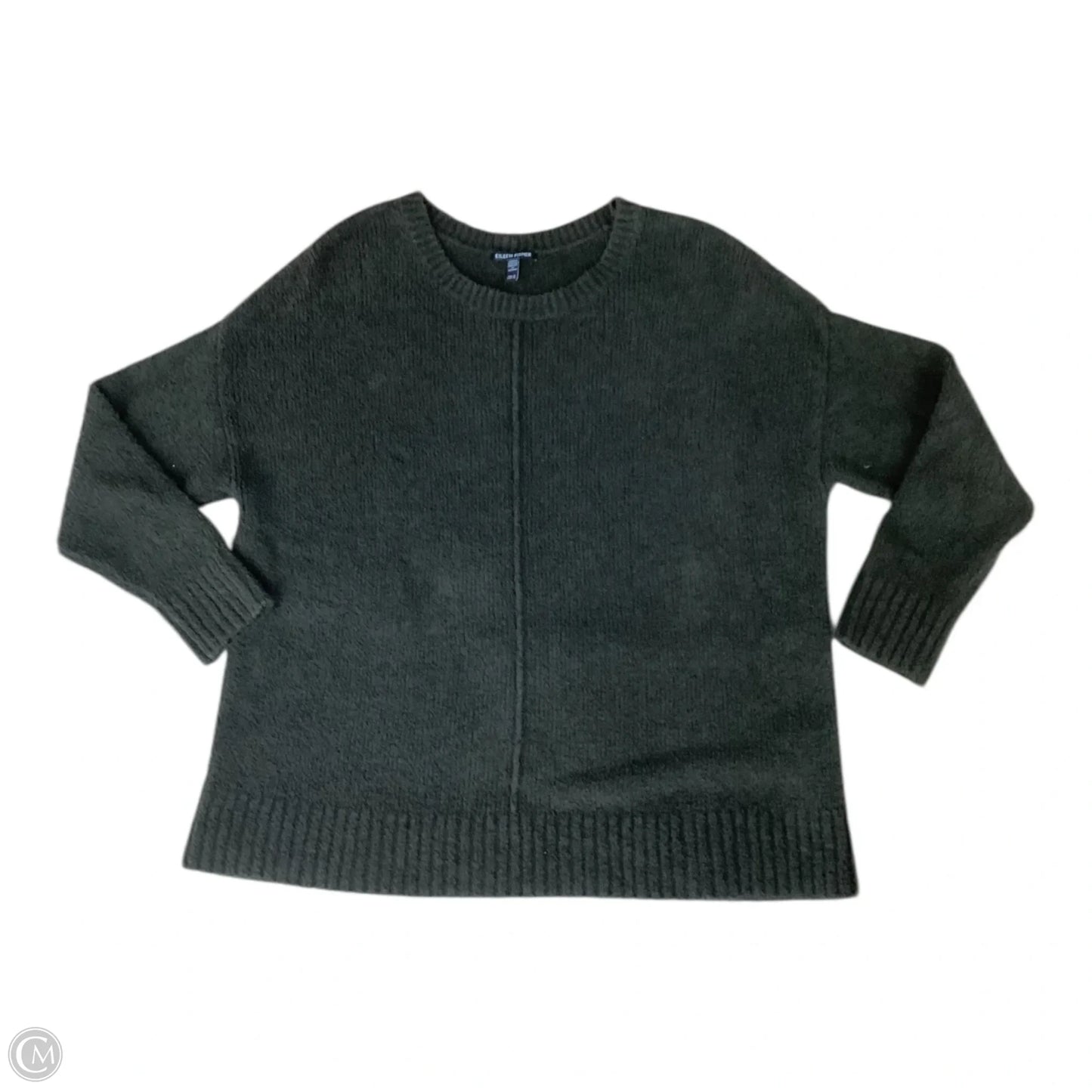 Top Long Sleeve By Eileen Fisher In Green, Size: 1x