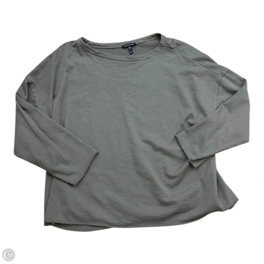 Sweater By Eileen Fisher In Green, Size: 1x