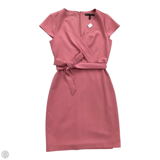 Dress Casual Midi By White House Black Market In Pink, Size: Xs