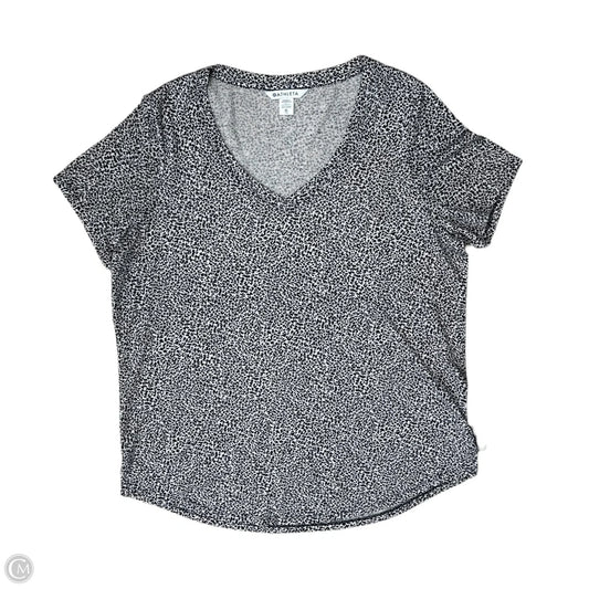 Top Short Sleeve By Athleta In Animal Print, Size: Xl