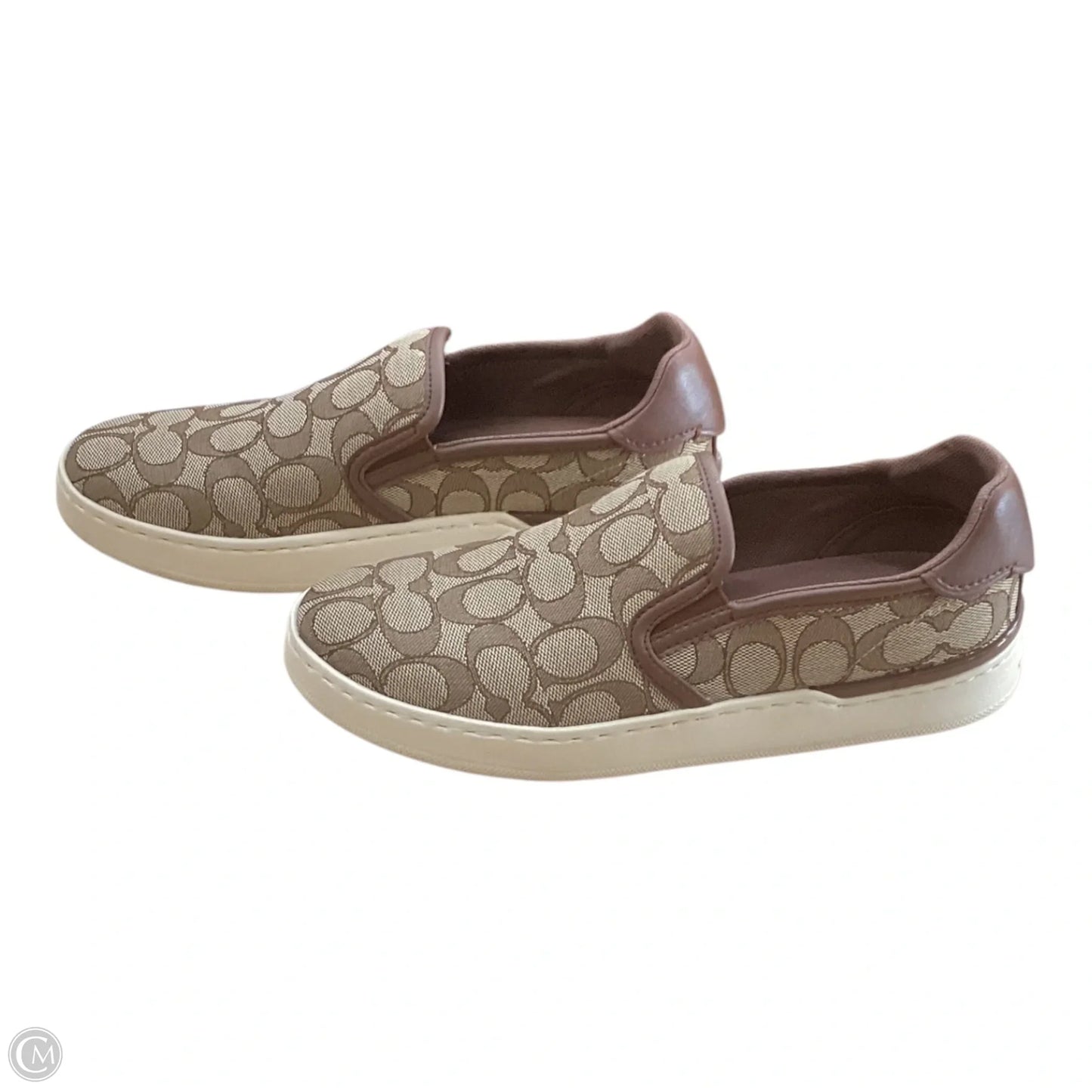 Shoes Designer By Coach In Tan, Size: 7