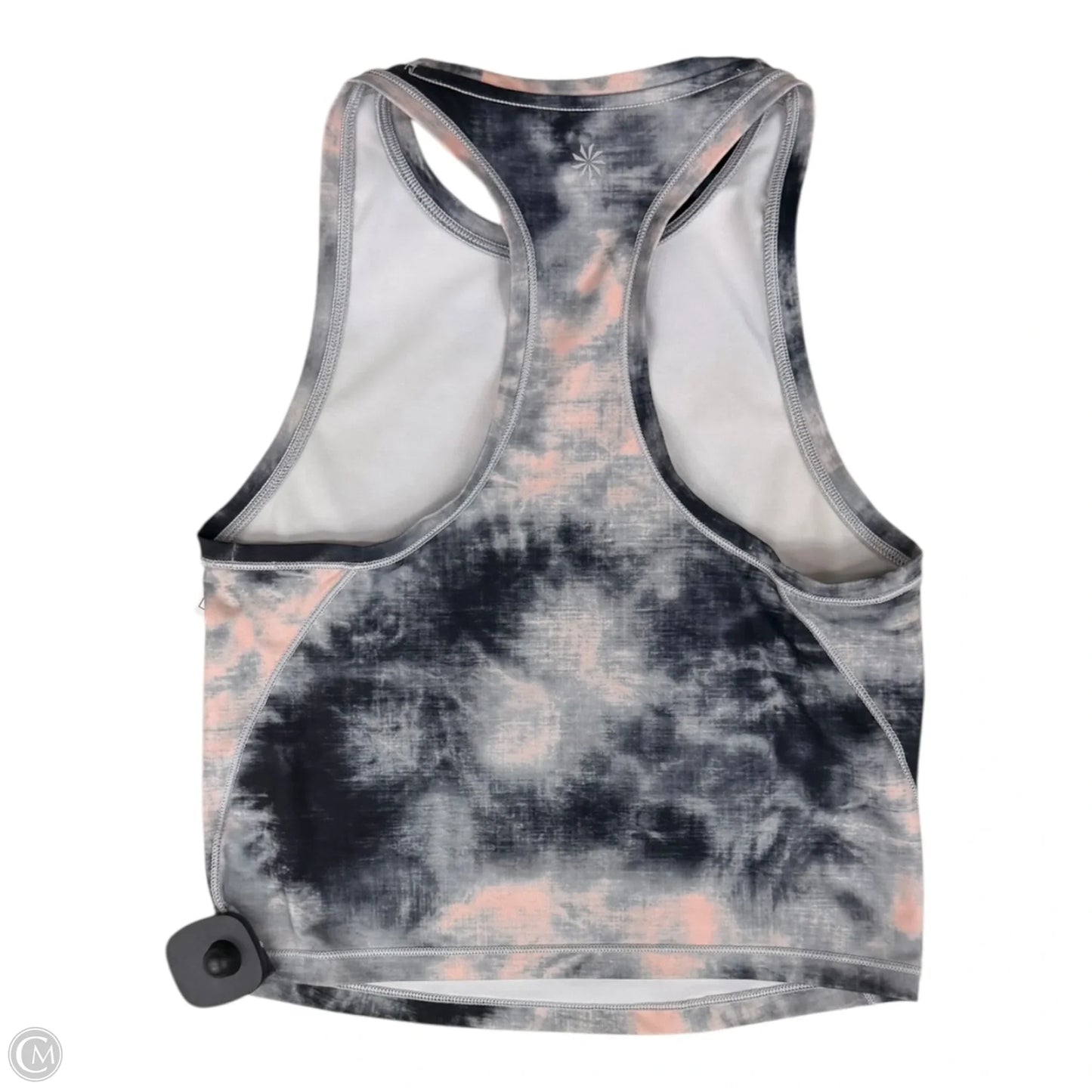 Athletic Tank Top By Athleta In Black & Pink, Size: Xs