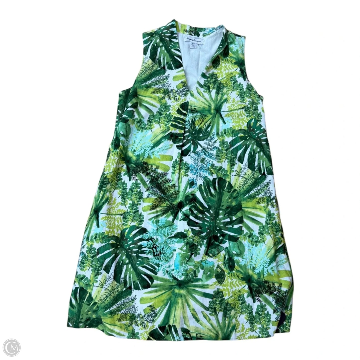 Dress Party Long By Tommy Bahama In Tropical Print, Size: Sp