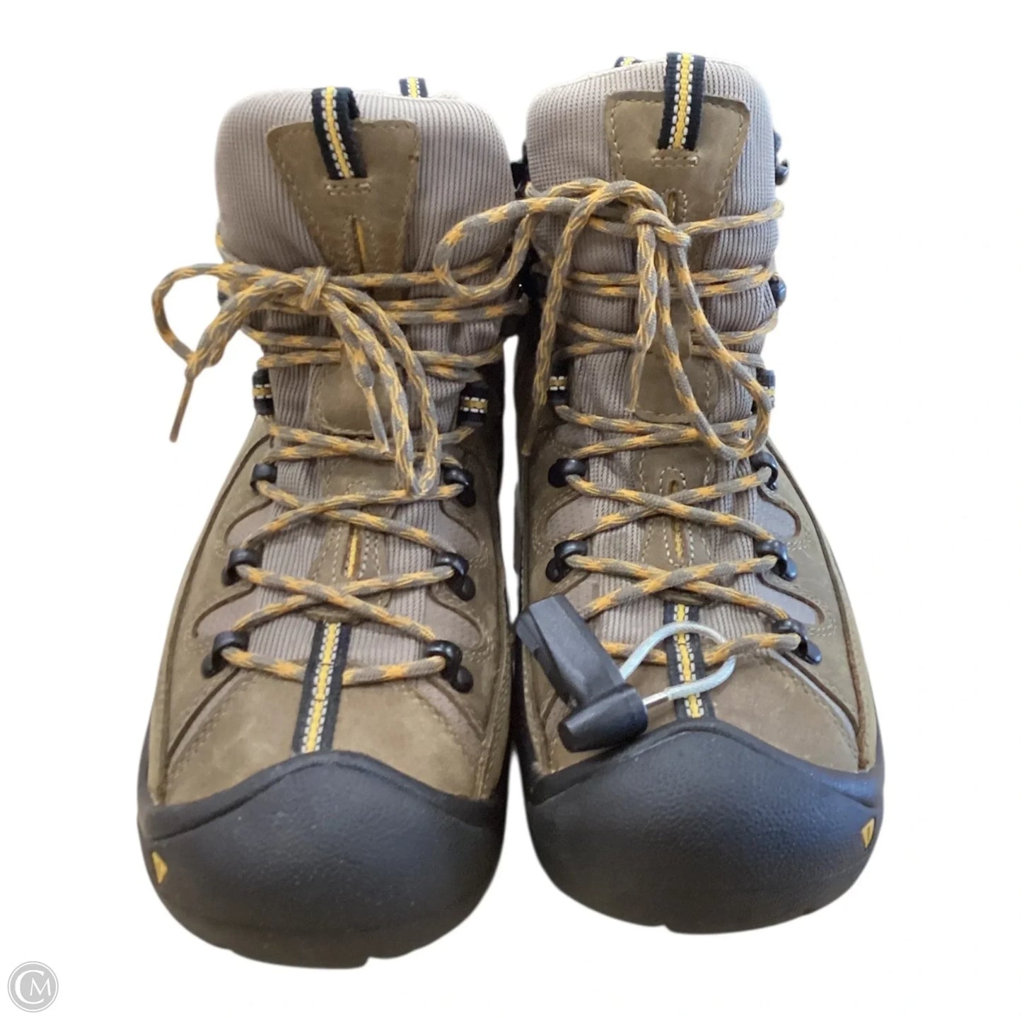 Shoes Hiking By Keen In Tan, Size: 9