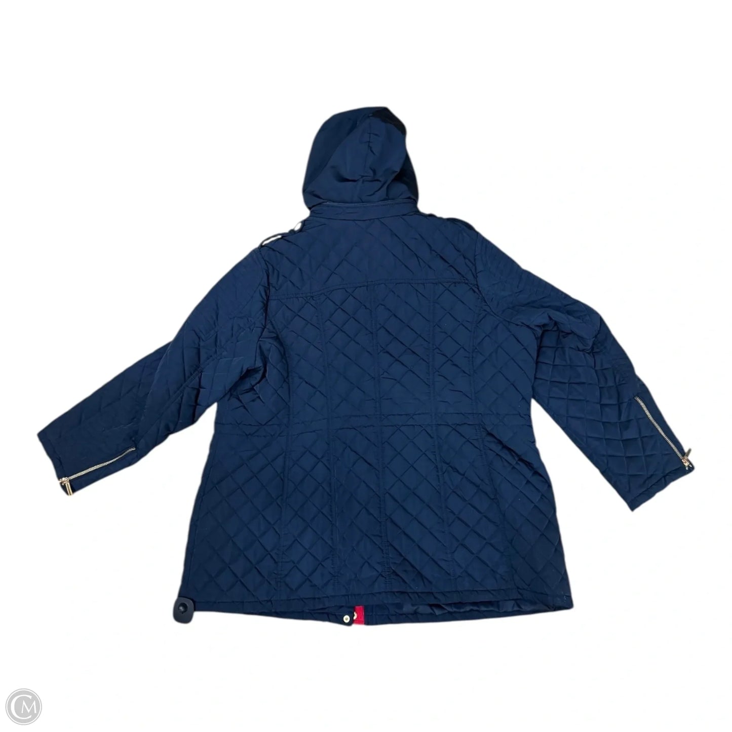 Jacket Puffer & Quilted By Michael By Michael Kors In Navy, Size: 1x