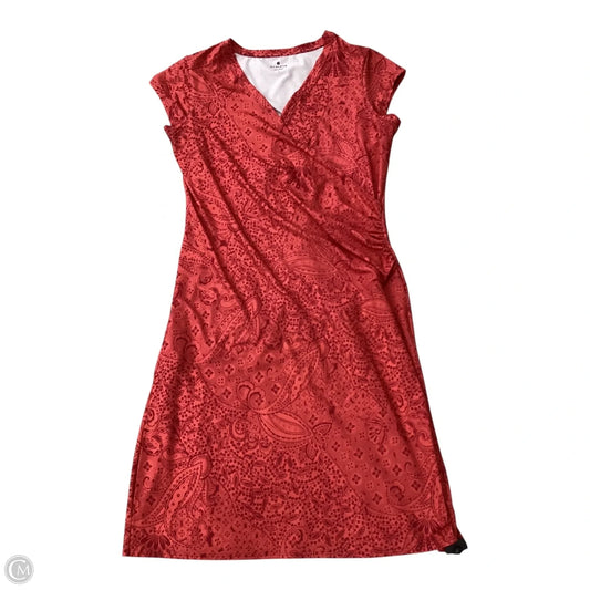 Athletic Dress By Athleta In Coral, Size: L