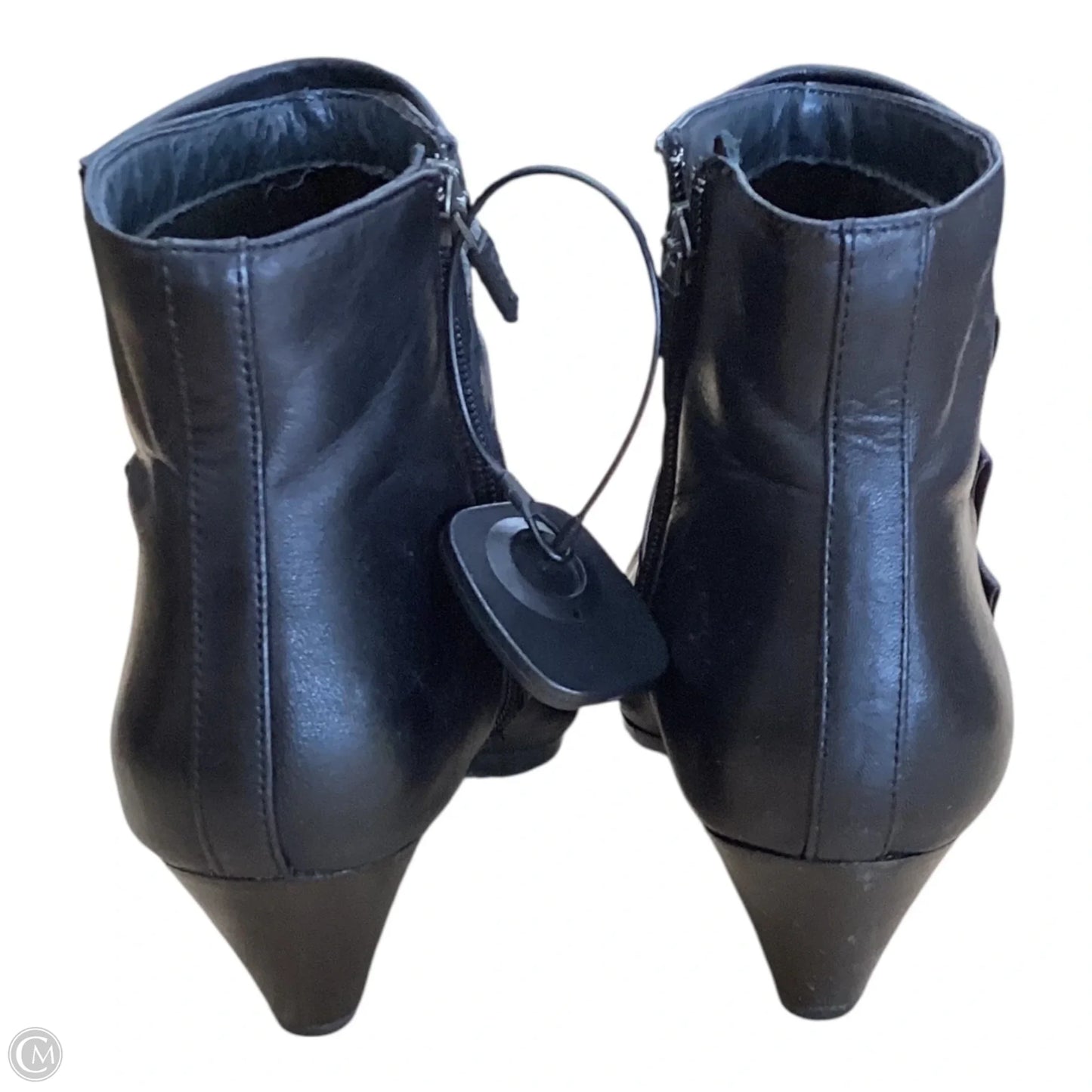 Boots Ankle Heels By Dansko In Black, Size: 8