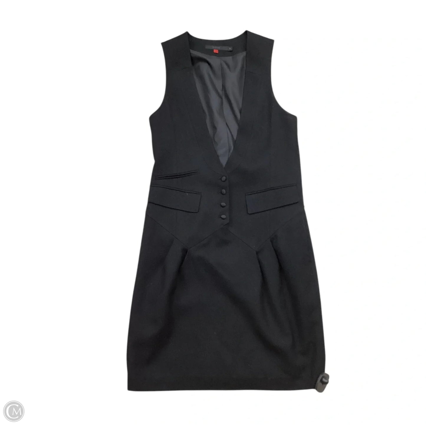 Dress Party Midi By Clothes Mentor In Black, Size: Xs