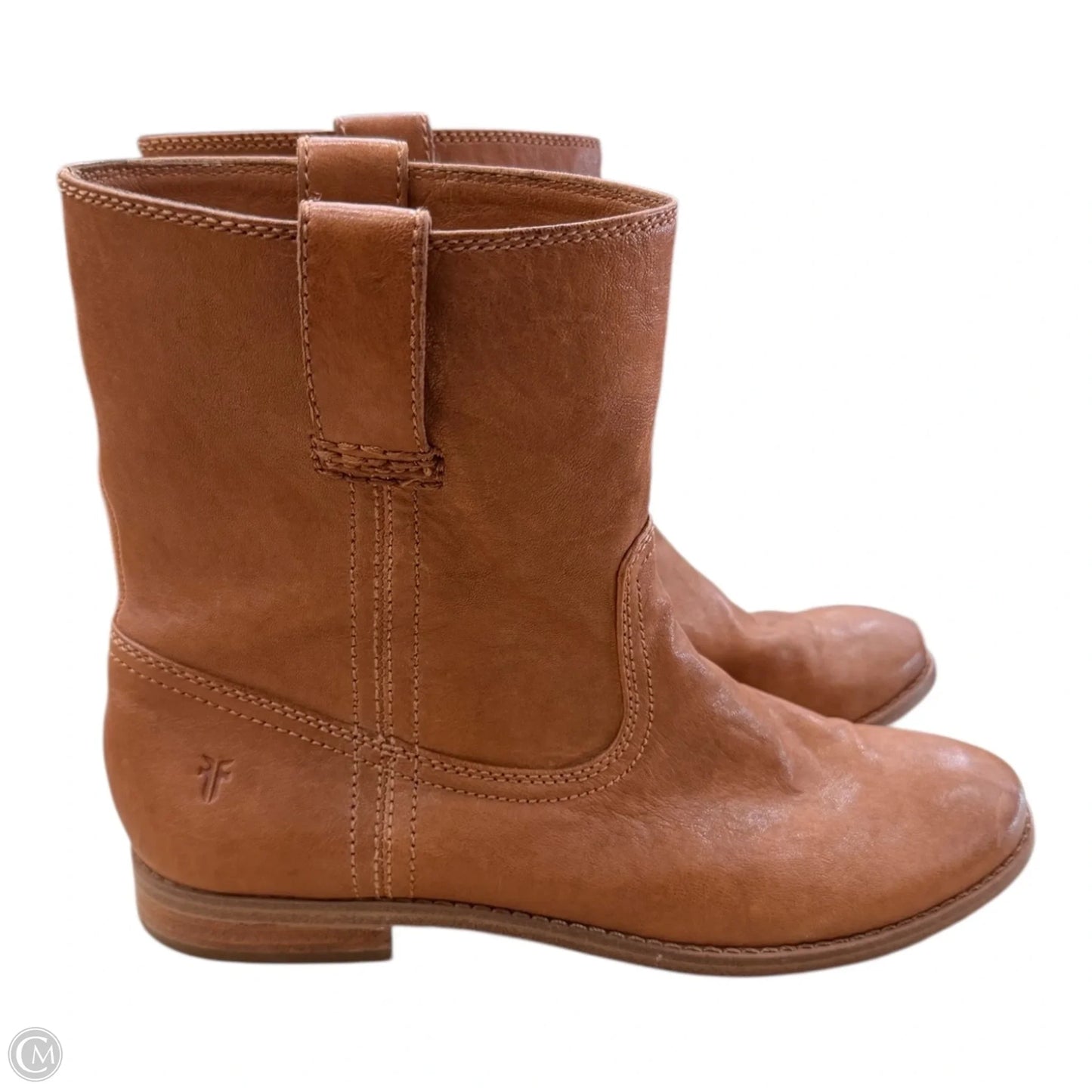 Boots Designer By Frye In Brown, Size: 7.5