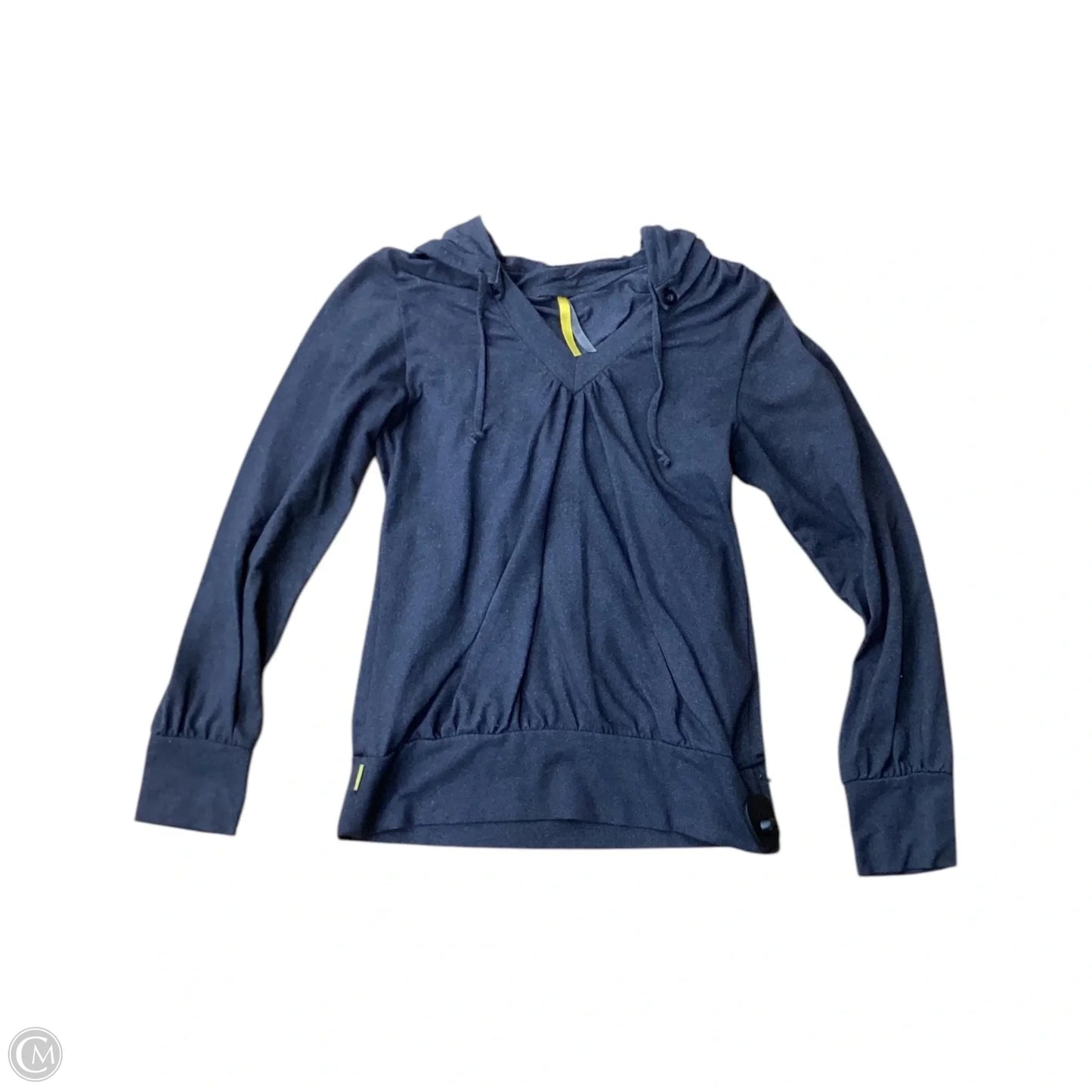 Athletic Top Long Sleeve Hoodie By Lole In Grey, Size: M