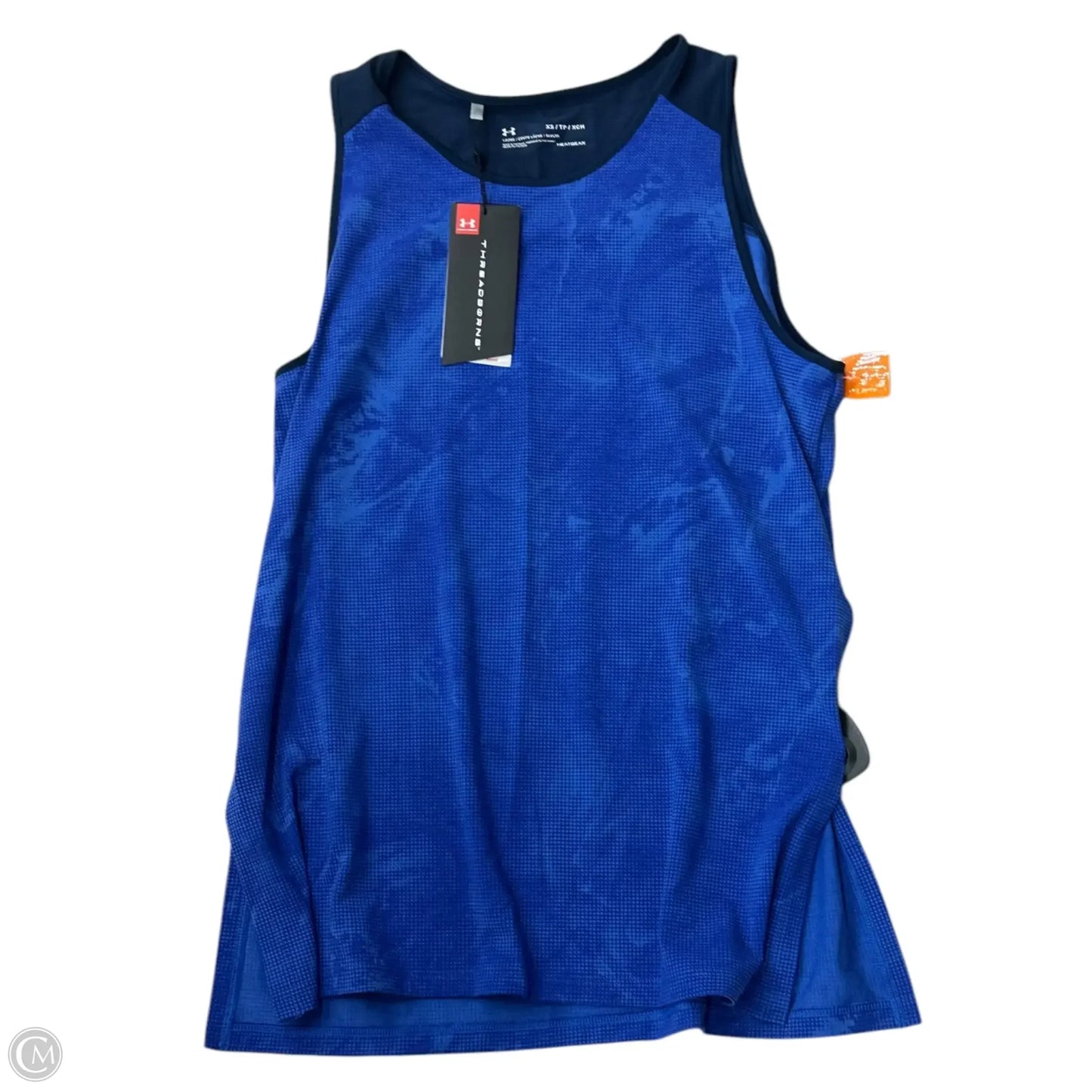 Athletic Tank Top By Under Armour In Blue, Size: Xs