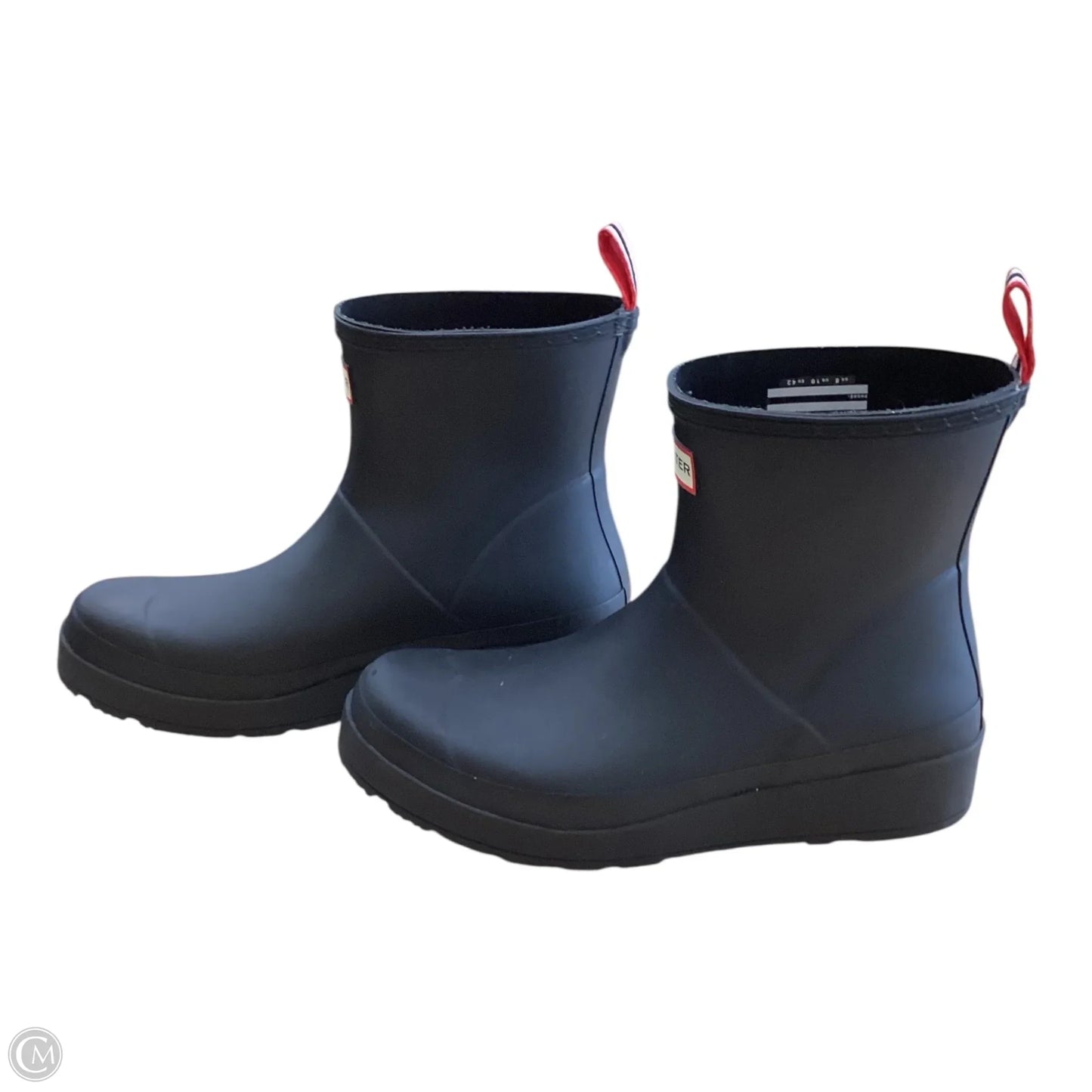 Boots Rain By Hunter In Black, Size: 10