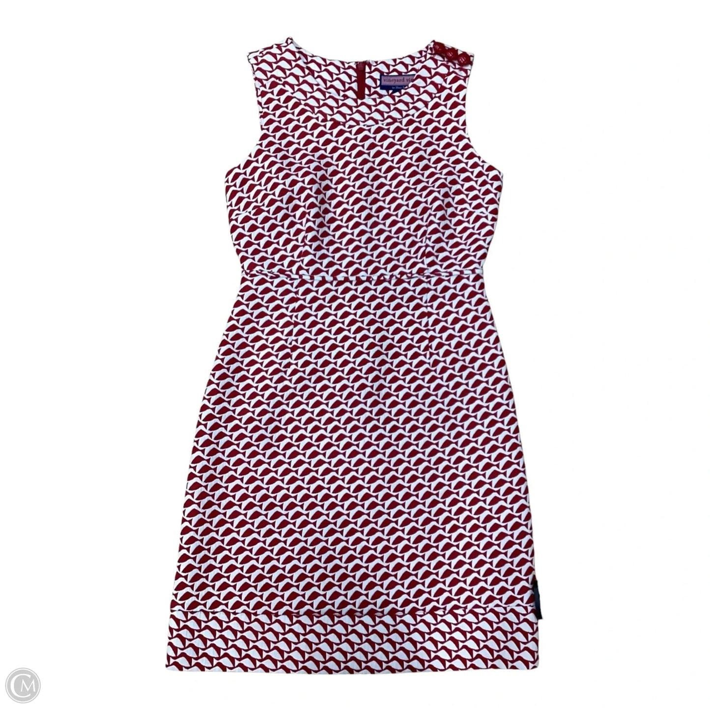 Dress Casual Short By Vineyard Vines In Red, Size: S