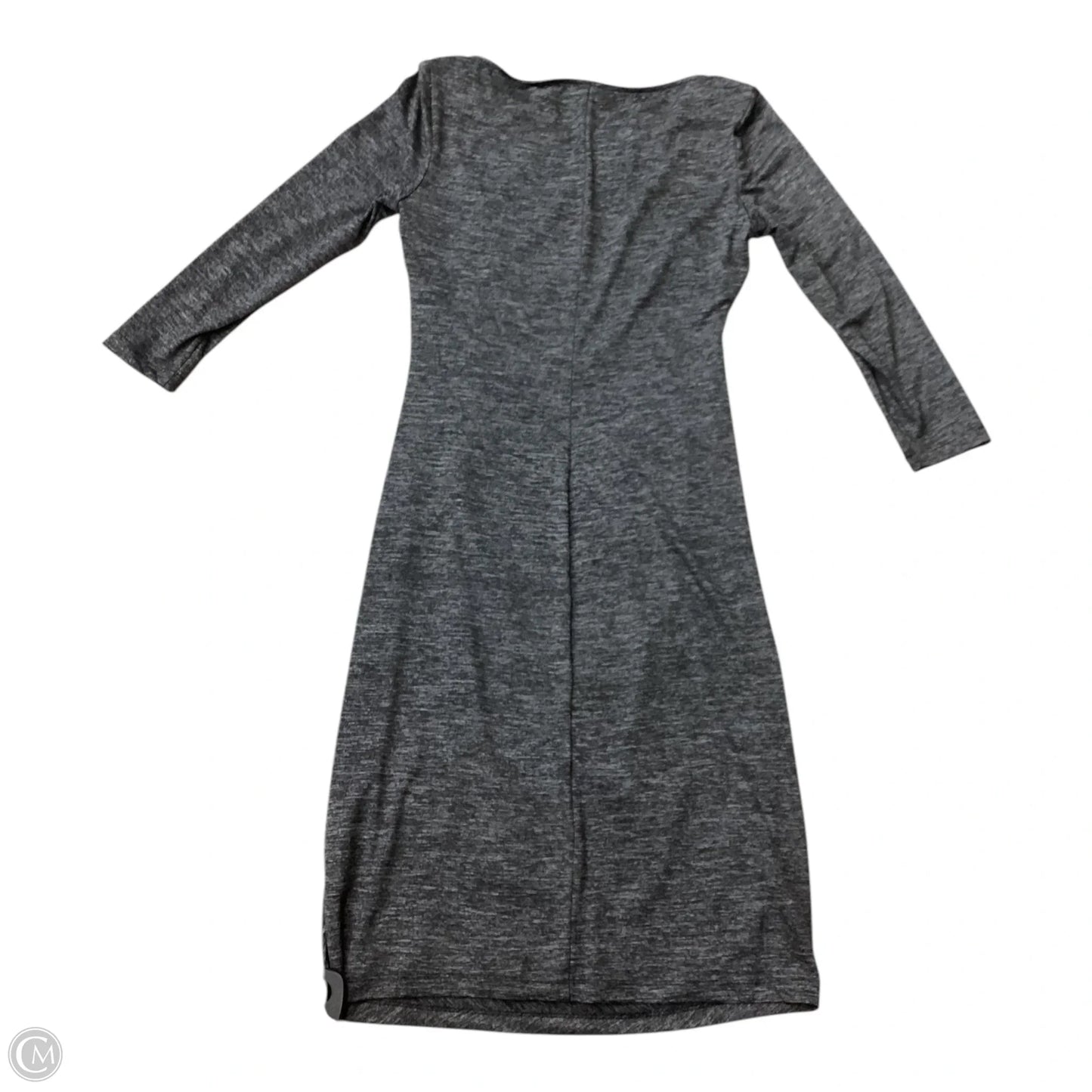 Dress Casual Midi By Lauren By Ralph Lauren In Grey, Size: Xs