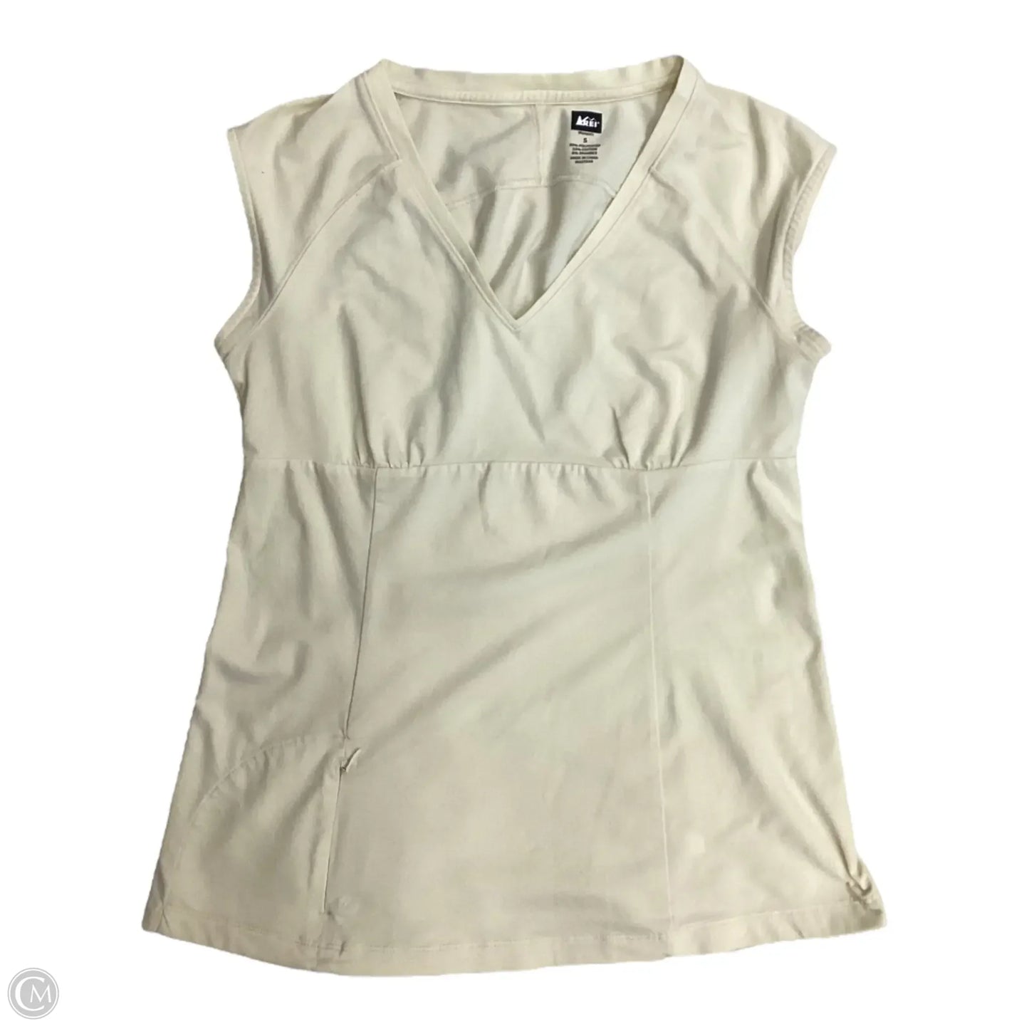 Top Short Sleeve By Rei In Yellow, Size: S