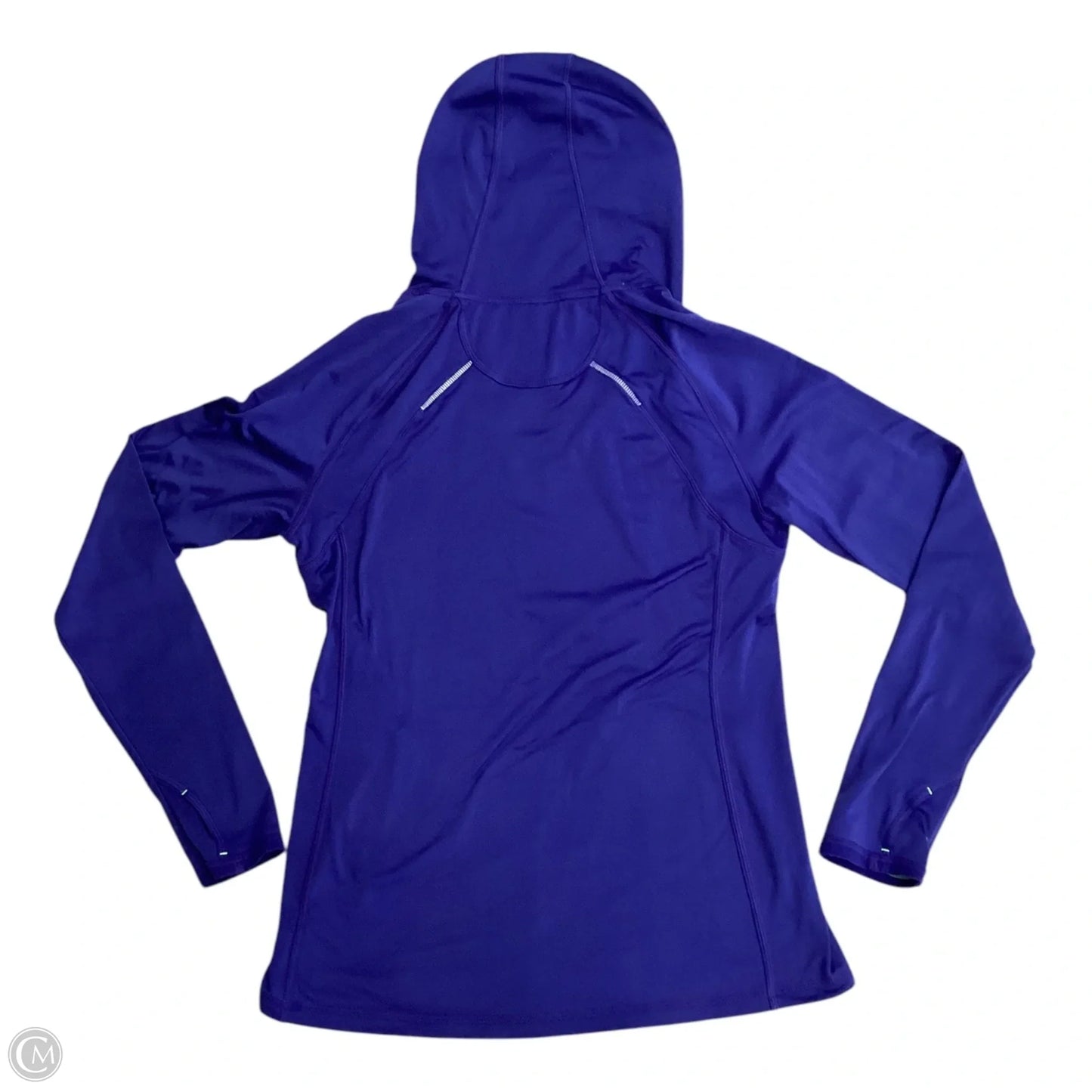 Athletic Top Long Sleeve Hoodie By Athleta In Purple, Size: M