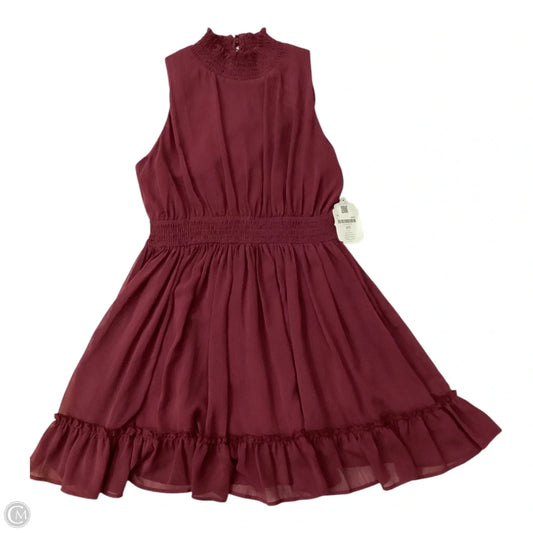 Dress Casual Midi By Altard State In Maroon, Size: M
