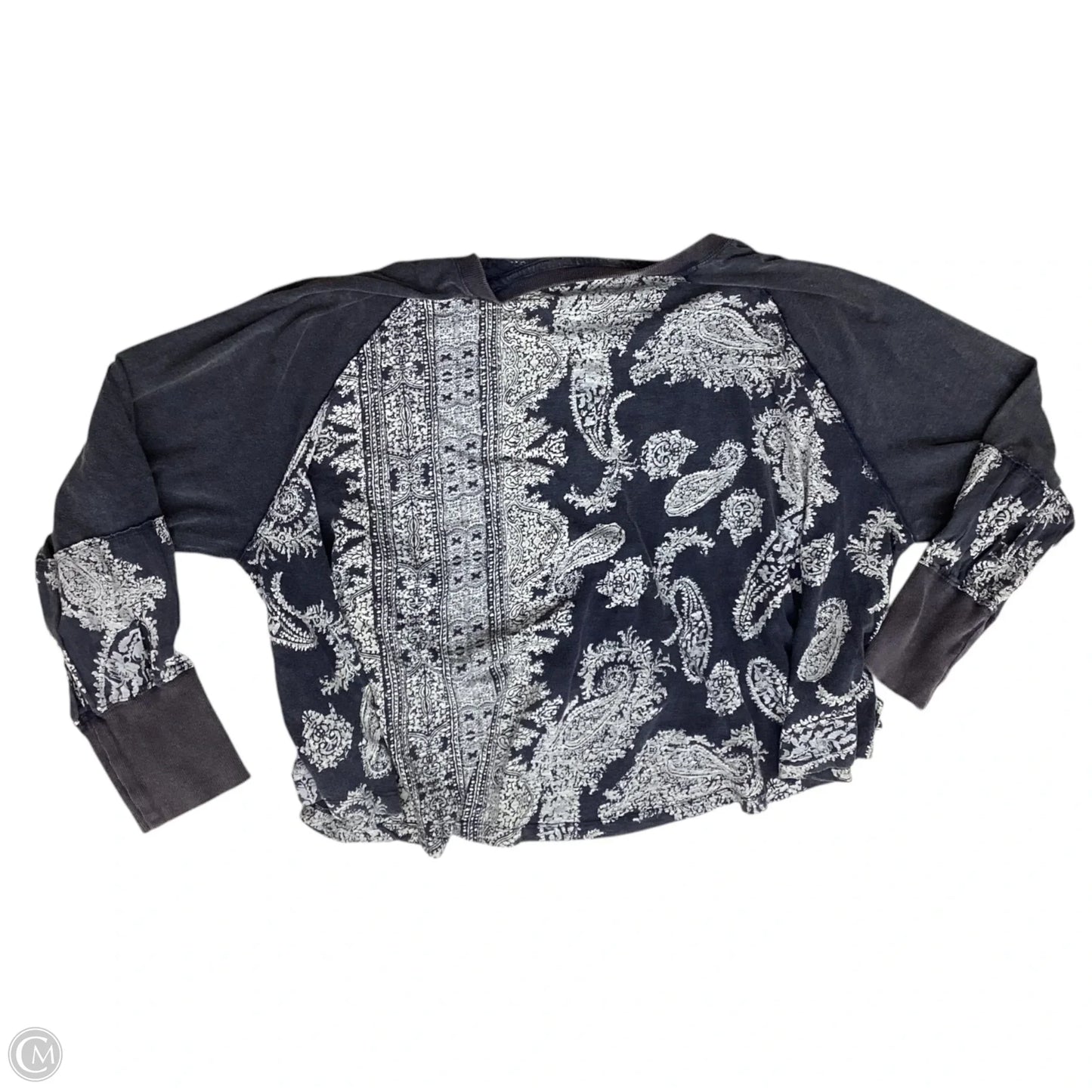 Top Long Sleeve By We The Free In Grey, Size: Xl