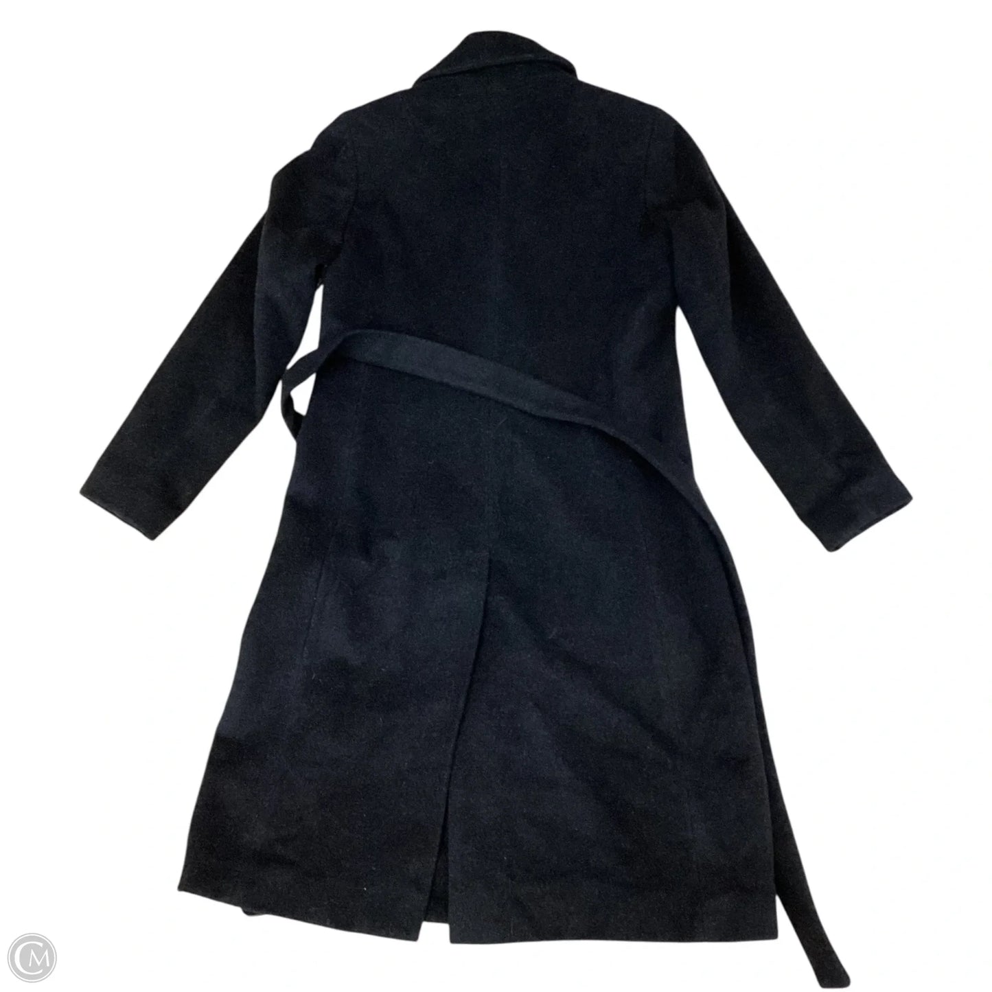 Coat Wool By Calvin Klein In Black, Size: 6