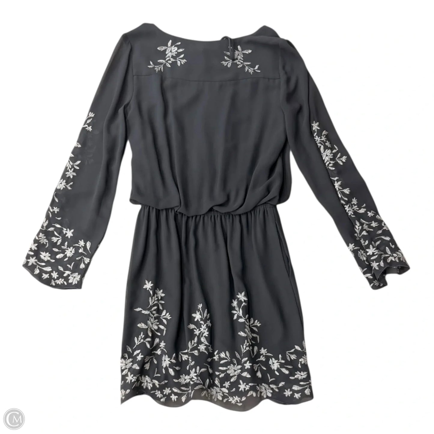 Dress Party Short By White House Black Market In Grey, Size: 0