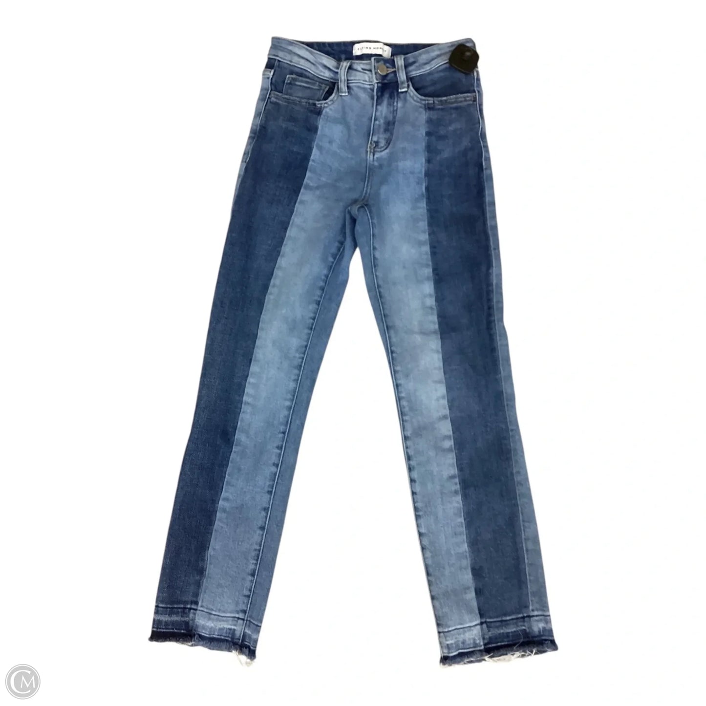 Jeans Straight By Flying Monkey In Blue Denim, Size: 0
