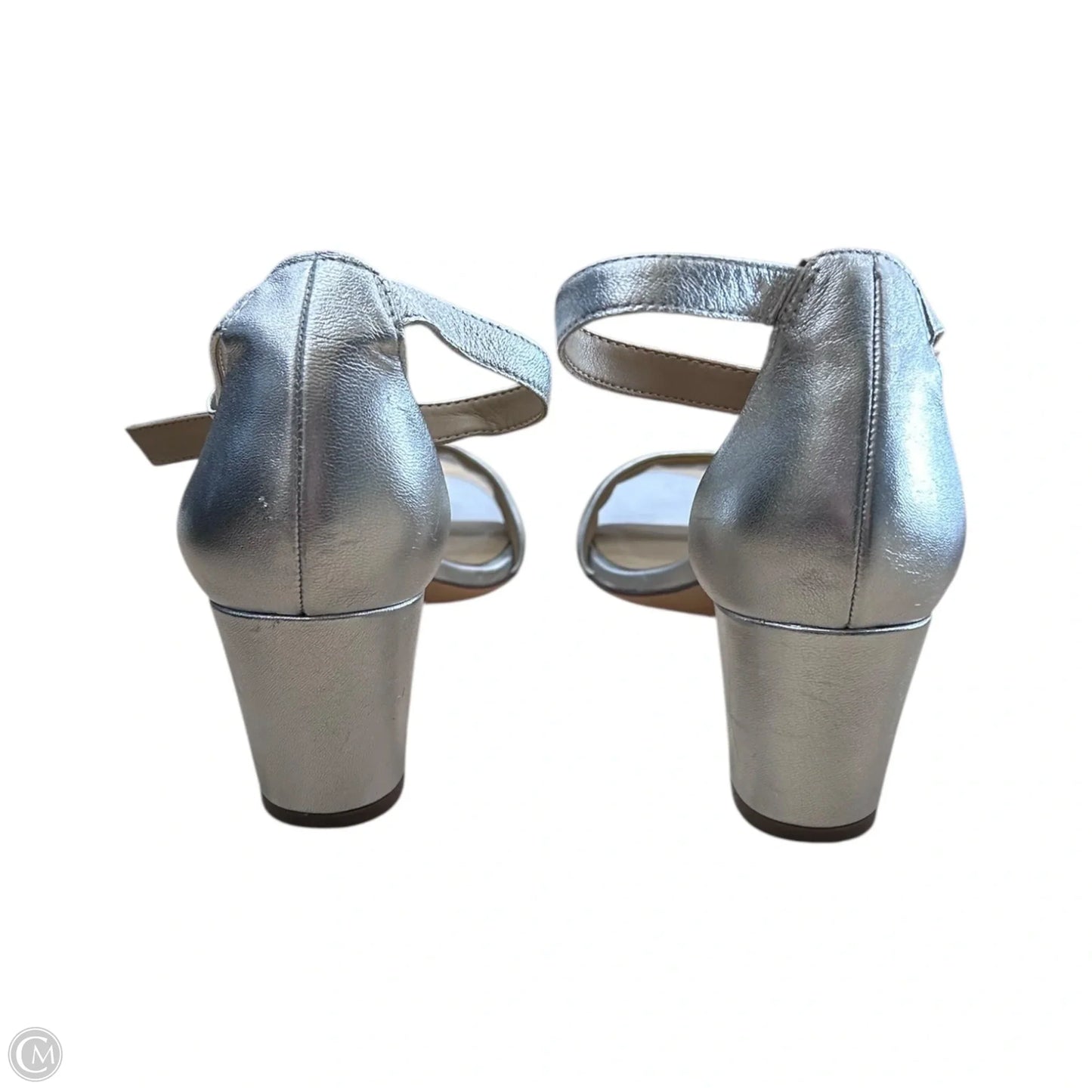 Shoes Heels Block By Naturalizer In Silver, Size: 8