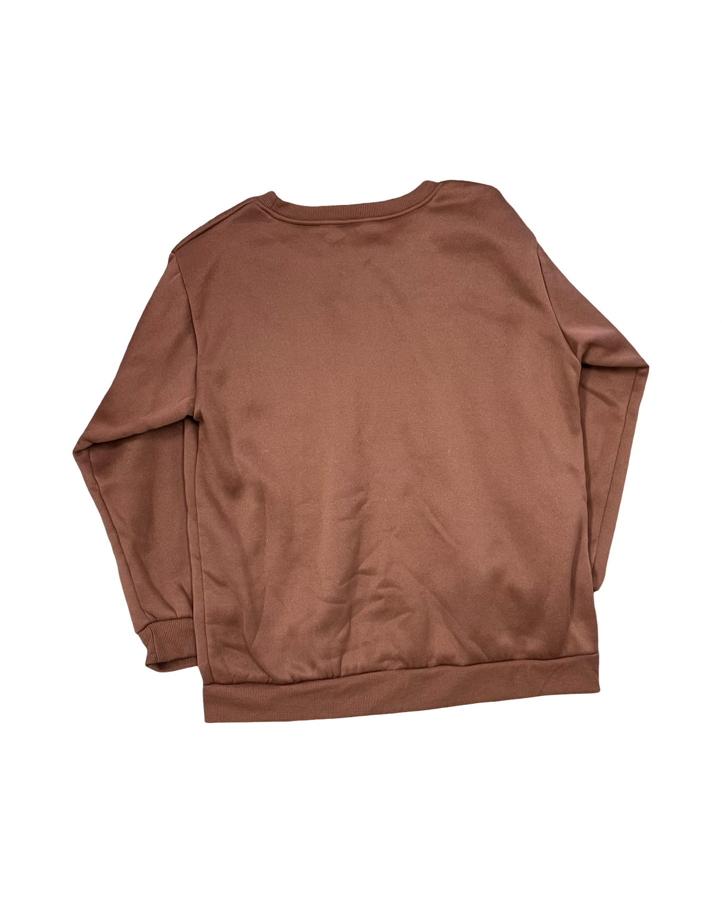 Sweatshirt Crewneck By Clothes Mentor In Bronze, Size:Xl