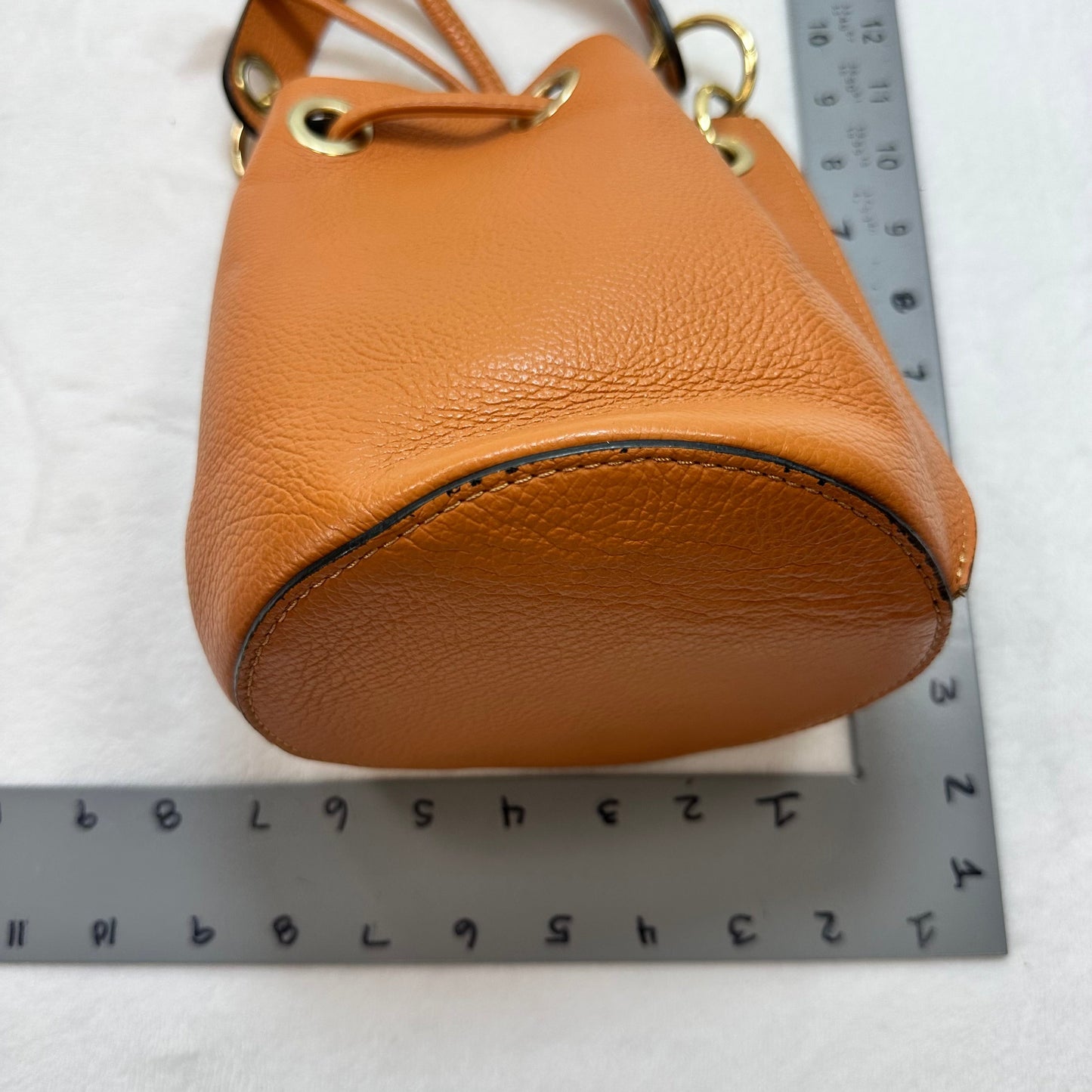 Leather Crossbody By Divas Bag, Size: Medium