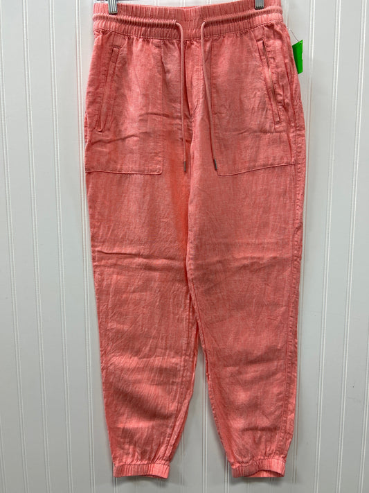 Pants Linen By Athleta In Coral, Size:4