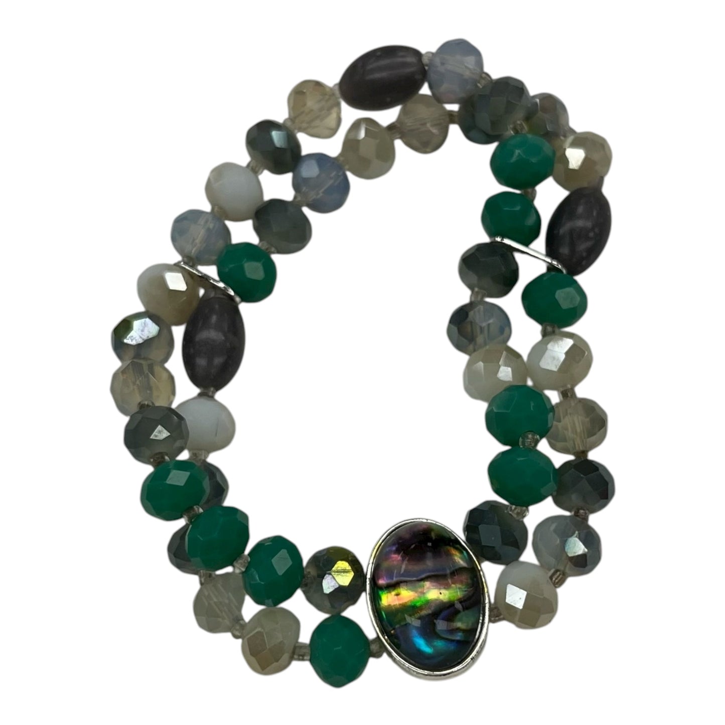 Bracelet Beaded By    Clothes Mentor In Green